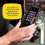 Official As Seen On TV Cup Call Cup Holder Phone Mount for Car by BulbHead - Adjustable Cell Phone Holder Fits Any Phone in Any Cup Holder - Rotates 360°, Tilts & Moves Left or Right