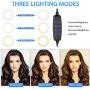 Ring Light, 10.2" Selfie Ring Light with Stand and Phone Holder, 3 Light Modes & 10 Brightness 120 Bulbs Dimmable Ring Light for YouTube Video/Makeup/Photography/Live Stream