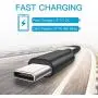 USB C Cable, MARGE PLUS Type C Charging Cable 3 Pack (6Ft) Braided Fast Charging Cord Compatible with Samsung Galaxy A20 A50 A51 A71 A10 A10e S10 S20 Plus Note10, LG Stylo 5 4,and Other USB C Device