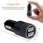 Car Charger Compatible with iPhone XR/XS MAX/X / 8/8 Plus / 7/6 / 6s Plus 5S 5 5C SE,iPad,iPad Mini and More, 3.1A Dual Port USB Car Charger Adapter with 6ft Nylon Braided Charging Cable