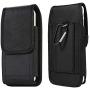Universal Nylon Large Cell Phone Case Belt Holster Holder Pouch for Samsung Galaxy A10S A11 A30S A31 A51 A50 S20+ S10+ S9 Plus, iPhone 11 Pro Max/XS Max 8 Plus, LG V50S V40 G8S ThinQ Stylo 5X 5 4 -L