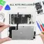 HTECHY Compatible with iPhone 8 Plus Screen Replacement White- Compatible for iPhone 8 Plus Touch Screen Display Assembly with Complete Repair Tools Kit + Screen Protector(5.5 Inch) HTECHY Compatible with iPhone 8 Plus Screen Replacement White- Compatible for iPhone 8 Plus Touch Screen Display Assembly with Complete Repair Tools Kit + Screen Protector(5.5 Inch)