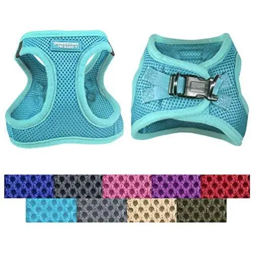 Downtown Pet Supply No Pull, Step in Adjustable Dog Harness, Easy to Put on Small, Medium and Large Dogs Downtown Pet Supply No Pull, Step in Adjustable Dog Harness, Easy to Put on Small, Medium and Large Dogs