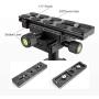 TYCKA S40 Anti-Shake Camera Stabilizer Aluminum Alloy Video 1/4 Screws and 3/8 Screw Hold for Nikon Canon Sony Panasonic Camcorder Camera Video DV Vblog DSLR Handheld Stabilizer