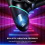 PS4 Controller ORDA Wireless Gamepad for PS4/PS4 Pro/PC and Laptop with Vibration and Audio Function, Mini LED Indicator, High-Sensitive Controller with Anti-Slip (Berry Blue)