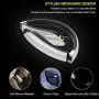 Bluetooth Headphones, BEARTWO Upgraded Foldable Wireless Neckband Headset with Retractable Earbuds, Noise Cancelling Stereo Earphones with Mic for Workout, Running, Driving (with Carry Case) (White) Bluetooth Headphones, BEARTWO Upgraded Foldable Wireless Neckband Headset with Retractable Earbuds, Noise Cancelling Stereo Earphones with Mic for Workout, Running, Driving (with Carry Case) (White)