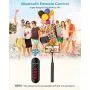 Selfie Stick Tripod, BlitzWolf Phone Tripod for Zooming in/Out & Switching Camera Extendable Lightweight Selfie Stick Bluetooth with Remote for iPhone Android Phone(Not Support iOS13.4 and Above)