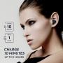 True Wireless Earbuds Dynamic Bass Indigo Blue O7 by MIFO, Qualcomm APT-X TWS CVC Noise Cancelling Headphones with Charging Case, Bluetooth 5.0 Wireless Sport Earphones for Running, One-Step Pairing