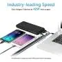 Miady 26800mAh PD Portable Charger Power Bank with 30W USB C Output for Nintendo Switch, Type C Laptops and Smartphones Power Delivery Support (Fully Recharged in 4.5 Hours) Miady 26800mAh PD Portable Charger Power Bank with 30W USB C Output for Nintendo Switch, Type C Laptops and Smartphones Power Delivery Support (Fully Recharged in 4.5 Hours)