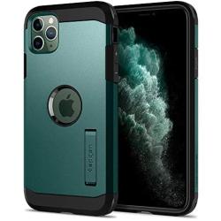 Spigen Tough Armor Designed for Apple iPhone 11 Pro Max Case (2019) - XP Midnight Green