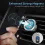 Magnetic Phone Car Mount, Penom Cell Phone Holder for Car Universal Air Vent Magnet Car Phone Mount Fits iPhone 11 Xs Max XR X 8 7 6S 6 Plus and Most Smartphones (Silver) Magnetic Phone Car Mount, Penom Cell Phone Holder for Car Universal Air Vent Magnet Car Phone Mount Fits iPhone 11 Xs Max XR X 8 7 6S 6 Plus and Most Smartphones (Silver)