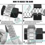 Valchinova Fitbit Charge 2 Band with Bling Rhinestone Adjustable Metal Fitbit Charge 2 Strap Bracelet Replacement Black Silver Rose Gold (Silver)