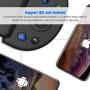 Wireless Mobile Controller Gamepad, PUBG Mobile Game Controller with Triggers for 3.5-6.5 Inch Android iOS for FPS Games