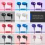 Panasonic ErgoFit Earbud Headphones with Microphone and Call Controller Compatible with iPhone, Android and Blackberry - RP-TCM125-K - In-Ear (Black), Earpads S/M/L