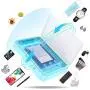 Phone Sterilizer with Wireless Charging, Samrtphone Sterilizer Cleaner with Aromatherapy Function Phone Sterilizer with Wireless Charging, Samrtphone Sterilizer Cleaner with Aromatherapy Function