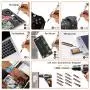GANGZHIBAO 90pcs Electronics Repair Tool Kit Professional, Precision Screwdriver Set Magnetic for Fix Open Pry Cell Phone, Apple iPhone, Computer, PC, Laptop, Tablet, iPad, Macbook with Portable Bag GANGZHIBAO 90pcs Electronics Repair Tool Kit Professional, Precision Screwdriver Set Magnetic for Fix Open Pry Cell Phone, Apple iPhone, Computer, PC, Laptop, Tablet, iPad, Macbook with Portable Bag