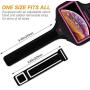 iPhone 11 Pro Max/iPhone Xs Max Armband,RUNBACH Sweatproof Running Exercise Bag with Fingerprint Touch and Card Slot for 6.5 Inch iPhone 11 Pro Max/iPhone Xs Max (Pink)