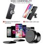 Ryzillo Magnetic Car Phone Holder: Swivel Grip 360 Degree Rotation Magnetic Dashboard Cell Phone Holder for Cars| Universal Phone Car Mount Compatible for iPhone 7, 8, 8 Plus, HTC, Samsung, LG, ZTE.