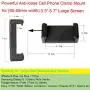 Fantaseal Ergonomic Cell Phone Smartphone Holder, Phone Selfie Stick Hand Grip Stabilizer Handheld Mount Phone Handle Support Steadycam Compatible with iPhone Xs X Nexus LG HTC Samsung etc