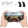 YaLiu 3 Triggers Mobile Game Controller, Transparent Gaming Triggers Aim and Shoot Buttons for PUBG/Knives Out/Rules of Servival Jostick for Android iOS Phone YaLiu 3 Triggers Mobile Game Controller, Transparent Gaming Triggers Aim and Shoot Buttons for PUBG/Knives Out/Rules of Servival Jostick for Android iOS Phone