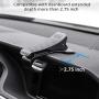 Car Drift Phone Clip, Non-Slip Dashboard Cell Phone Holder Mounted for GPS Navigation Compatible for iPhone 11/11Pro/Xs/Xr/X/8 Plus/8/7/6, Galaxy Note 9/8 S8/S9/S10 Plus J7 J3, Pixel 3 XL and More