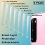 [ 3 Pack] UniqueMe Camera Lens Protector for Samsung Galaxy S20（6.2"） Screen Protector Tempered Glass Case Friendly[New Version]