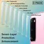 [ 3 Pack] UniqueMe Camera Lens Protector for Samsung Galaxy S20（6.2&quot） Screen Protector Tempered Glass Case Friendly[New Version]