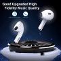 Bluetooth 5.1 True Wireless Earbuds with Charging Case Waterproof Earbuds Comfortable&Lightweight (2.9g) TWS Headphones Earbuds Premium Sound with Deep Bass for Sport,Running (White Dream TWS-O8)