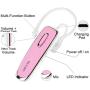Bluetooth Headset For Cell Phones,Bluetooth Earpiece with Noise Cancelling Mic,Hands Free Wireless Earbuds for Trucker Driver,Fit for iPhone Samsung etc
