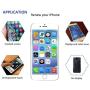 GULEEK for iPhone 5s/Se Screen Replacement White Touch Display LCD Digitizer Full Assembly with Front Camera,Proximity Sensor,Ear Speaker and Home Button Including Repair Tool and Screen Protector