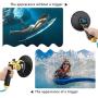 TELESIN Gopro Dome Port for GoPro Hero8 Black, Underwater 6 inches GoPro Diving Dome Port with Waterproof Cover Case + Floating Bobber Handle + Trigger for GoPro Hero 8 Black