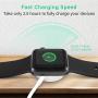 Blasses Watch Charger, 2 in 1 Magnetic Wireless Charging Cable 3.3ft Compatible with iPhone 11/11 Pro/XR/XS iWatch Charger and iWatch Series 1 2 3 4 5
