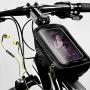 QIANMA Bicycle Bag Mountain Bike Bag Waterproof MTB Mobile Phone Case Front Tube Bag Multifunction Outdoor Bicycle Bag Bicycle Accessories