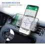 【2020 Upgraded】 Miracase Car Phone Mount, Air Vent Cell Phone Holder for Car, Universal Car Phone Holder Cradle Compatible with iPhone 11/11 Pro/11 Pro Max/XR/Xs/XS Max /8/7/6,Pixel,S10+ and More