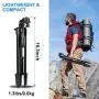 Phone Tripod,57" Extendable Travel Tripod Stand with Cell Phone Tripod Holder,Smartphone Remote Shutter,Compatible with iPhone/Android Phone,Camera,Gopro Phone Tripod,57" Extendable Travel Tripod Stand with Cell Phone Tripod Holder,Smartphone Remote Shutter,Compatible with iPhone/Android Phone,Camera,Gopro