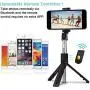 Selfie Stick, Extendable Selfie Stick with Detachable Wireless Remote and Tripod Stand Selfie Stick for iPhone XR/iPhone 11/11 Pro/iPhone Xs/iPhone X/Galaxy Note 10/S20 /S10/Google/Huawei, More