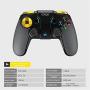 PG-9118 Mobile Game Controller,Wireless BT 4.0 Gamepad Joystick Game Controller Compatible for PUBG iOS Smartphone Android Mobile Phone PC Android TV Box