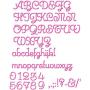 Omas Font Flash Pack CD - 10 Embroidery Fonts in 11 Formats (BX)