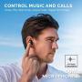 Duet 50 Pro - Wireless Bluetooth Earbuds. 130 Hour Long Battery Life for iPhone, Android. [Featured in Forbes] Phone Charger Mini Power Bank Case, Sweatproof TWS Headphones. aptX Sound for Running