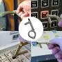 Baswlth 4-Pack No Touch Door Opener Tool,Touch Free Door Opening Keychain Multitools,Safe Key Tool for Handle,Touchscreens,Keypads,Button Baswlth 4-Pack No Touch Door Opener Tool,Touch Free Door Opening Keychain Multitools,Safe Key Tool for Handle,Touchscreens,Keypads,Button
