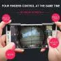 RONSHIN 1 Pair Smartphone Mobile Gaming Trigger Button Handle Fire Button Controller for PUBG