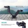 Movo Photo HVA20 Heavy-Duty Video Accessory Dual Shoe Bracket for Lights, Monitors, Microphones and More