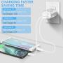 Bling USB Wall Charger,5V/2.4A Dual Port Plug Quick Fast Charger Block Adapter for iPhone 11/Xs/XS Max/XR/X/8/7/6/Plus,iPad Pro/Air 2/Mini 3/4,Samsung Note Galaxy9/8/7,Cell Phone Accessories for Women