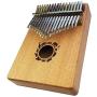 Kalimba Thumb Piano 17 Keys, Mahogany African Style Mbira, Portable Finger Piano for Kids, Adults, and Beginners