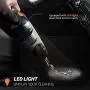 Vaclife Handheld Vacuum, Hand Vacuum Cordless with High Power, Mini Vacuum Cleaner Handheld Powered by Li-ion Battery Rechargeable Quick Charge Tech, for Home and Car Cleaning, Black & Orange