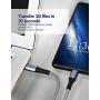 BSTOEM USB C to USB C Charger Cable 10FT Long USB-C to USB-C 100W Fast Charging Cable Compatible with MacBook Pro, iPad Pro 2020/2019/2018, Samsung Galaxy S20,Pixelbook and Other