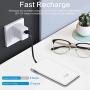 TG90 Portable Charger 10000mah Cell Phone Battery Backup, Ultra Slim Power Bank with Built in Cables, Portable Phone Charger External Battery Packs Compatible with iPhone, Samsung, Android Smartphones