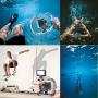 Sevenoak SK-GHA6 Aluminum Underwater Video Cage Diving Rig Micro Film kit Stabilizer & Cold Shoe Mount Wrist Strap for GoPro Hero3 3+ 4 5 6 SJCAM SJ4000 Action Camera Swimming Surfing Travel Holiday