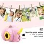 Gifts for 3 4 5 6 Year Old Girls,OMWay Kids Camera for Girls, Outdoor Toys for 5 6 7 8 Year Old Toddlers Children,8MP HD Video Camera, Pink(32GB SD Card Included).