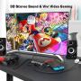 RREAKA Nintendo Switch Dock Portable Switch Charging Dock 4K HDMI TV Adapter Switch Docking Station Charger with USB 3.0 Dock 3.5mm Headphone Audio (Upgraded System)